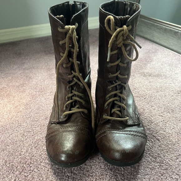 Kids combat boots - Picture 2 of 3